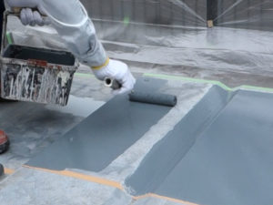 First apply ROVAL for galvanized surface