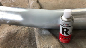 Galvanized repair with ROVAL