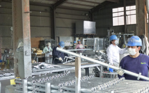 Galvanizing factory